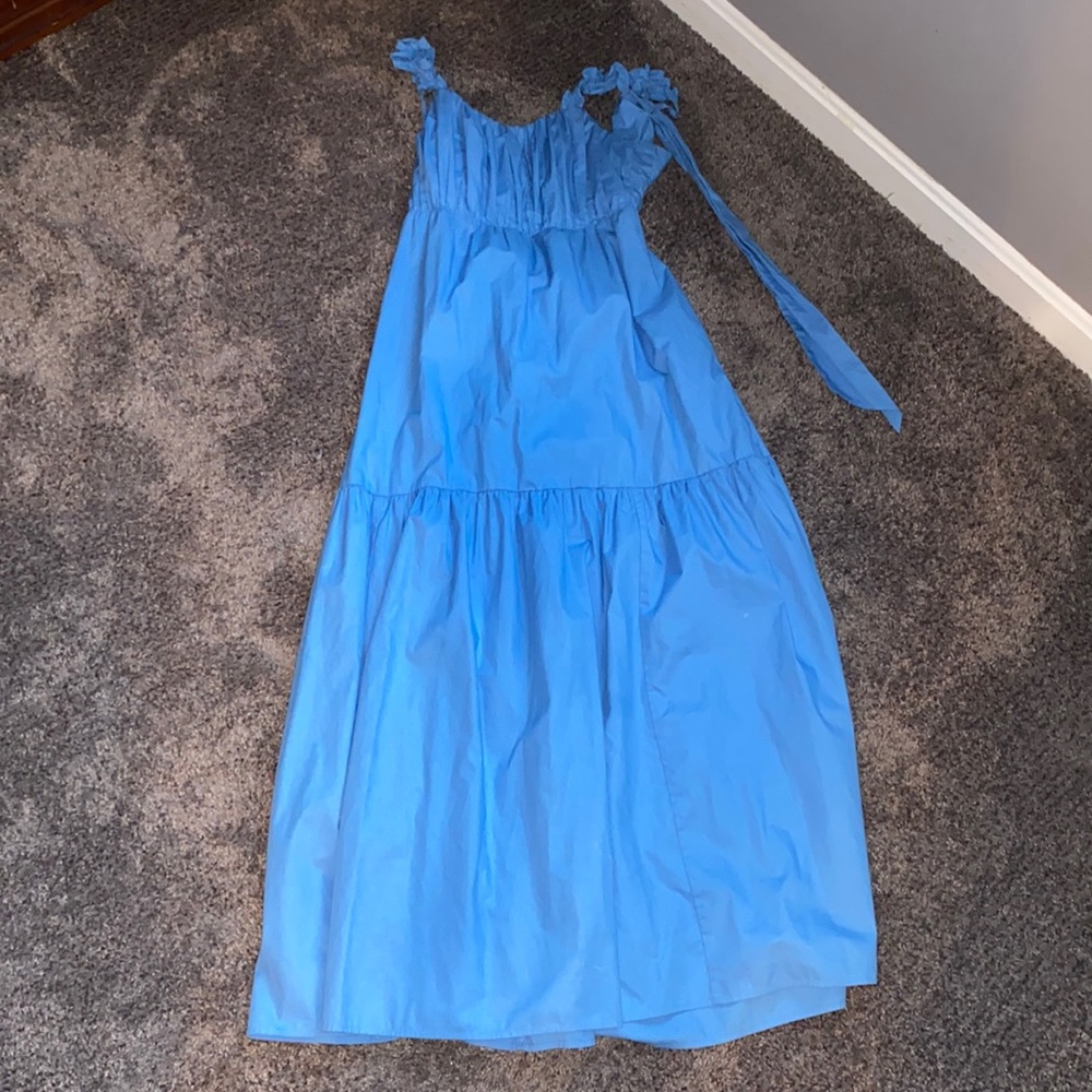 Abercrombie & Fitch Blue Backless Dress